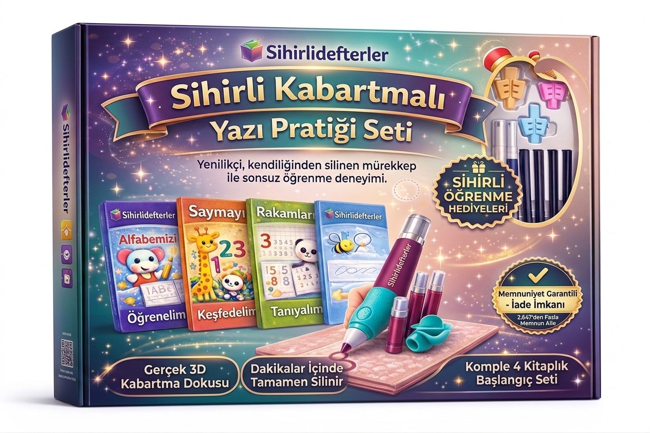 Sihirlidefterler Magic Learn Yazı ve Gelişim Seti